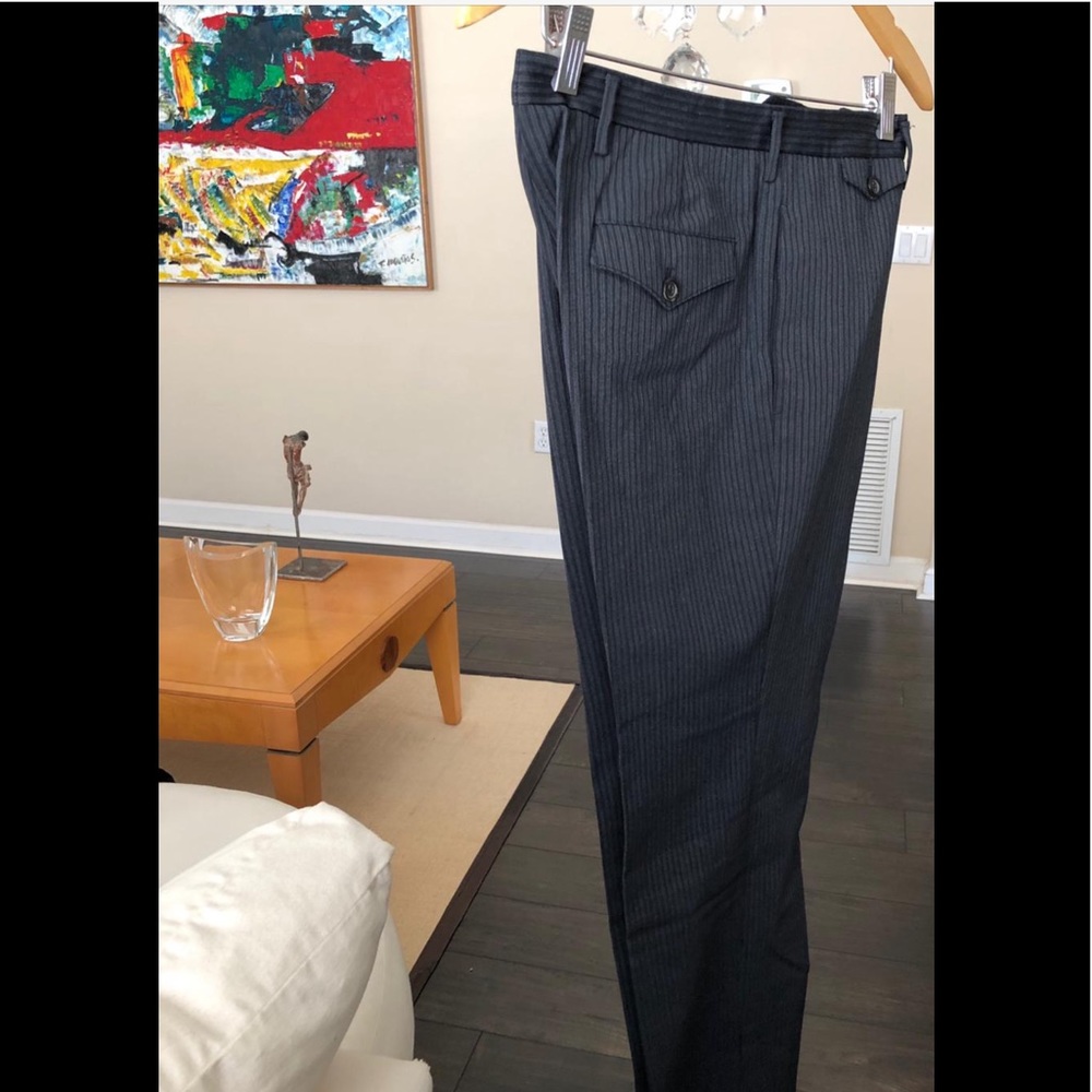 Prada Italian Size 50 Dark Grey